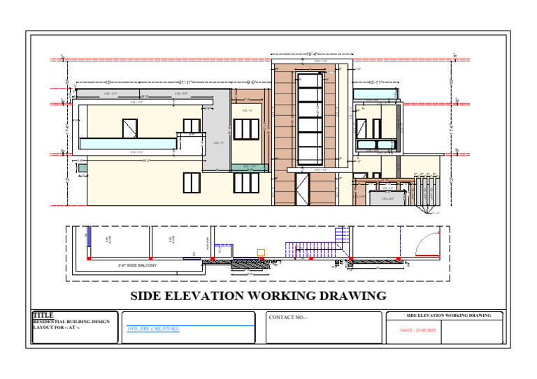 6-CAD Plan - 3 - Side - Elevation | PDF