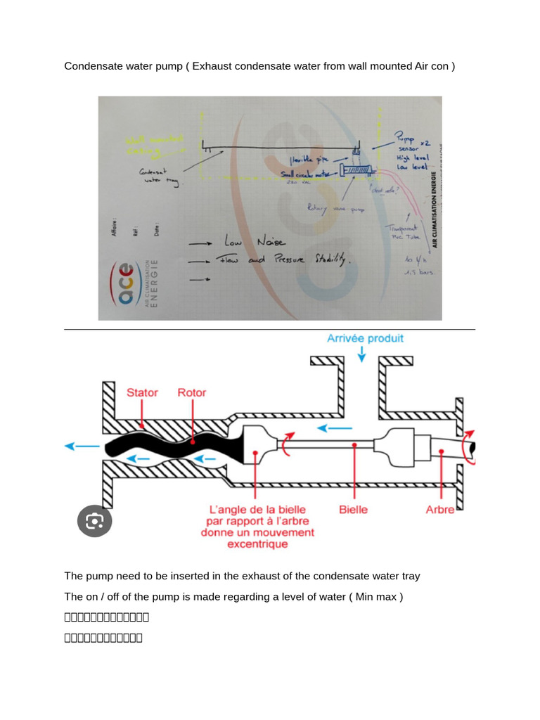 Eccentric Rotor Condensate Pump Specs | PDF