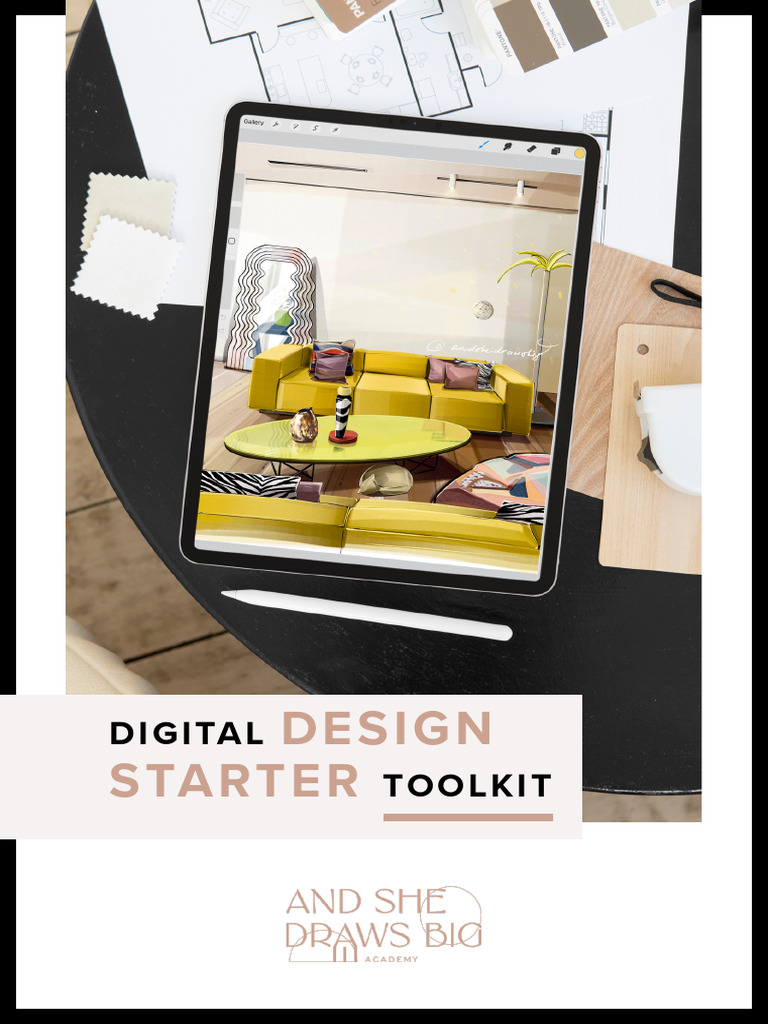 Digital Interior Design Toolkit Guide | PDF | I Pad