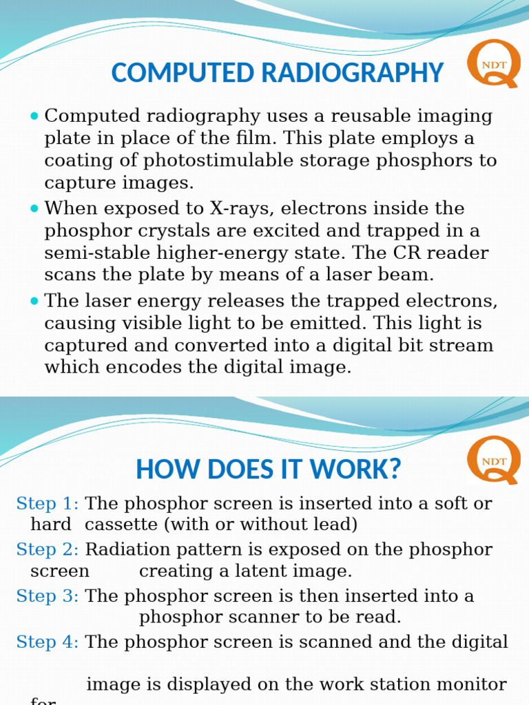 How Computed Radiography Works | PDF | Electromagnetic Radiation ...
