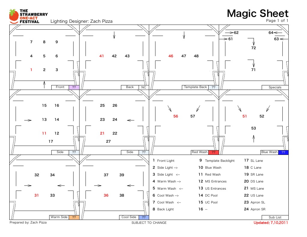 Lighting Design Document Overview | PDF