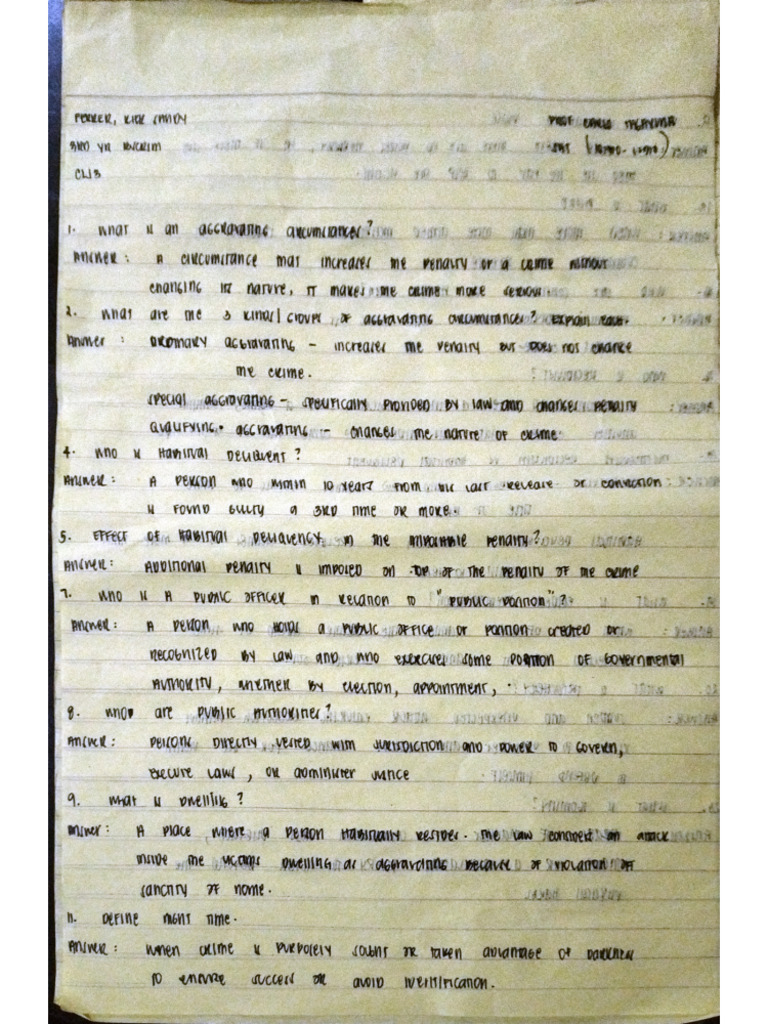 Aggravating Circumstances | PDF