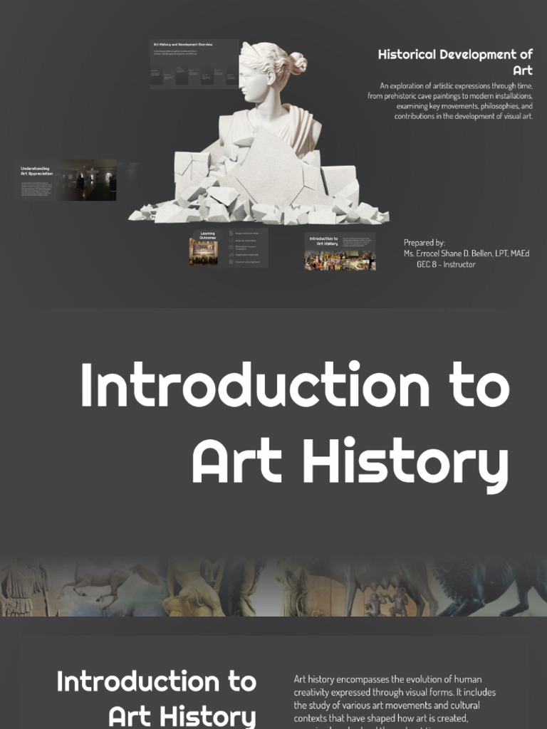 Part II - Overview of Historical Development of Art | PDF