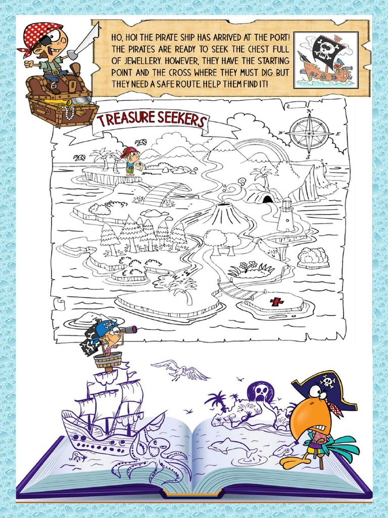 Writing Practice Treasure Seekers | PDF