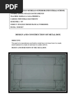 Sheet Metal Box - Step by Step | PDF | Sheet Metal | Welding