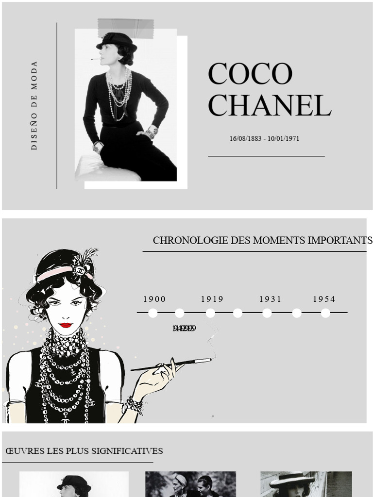 Coco Chanel : Histoire et Influence Mode | PDF | Vêtements | Mode