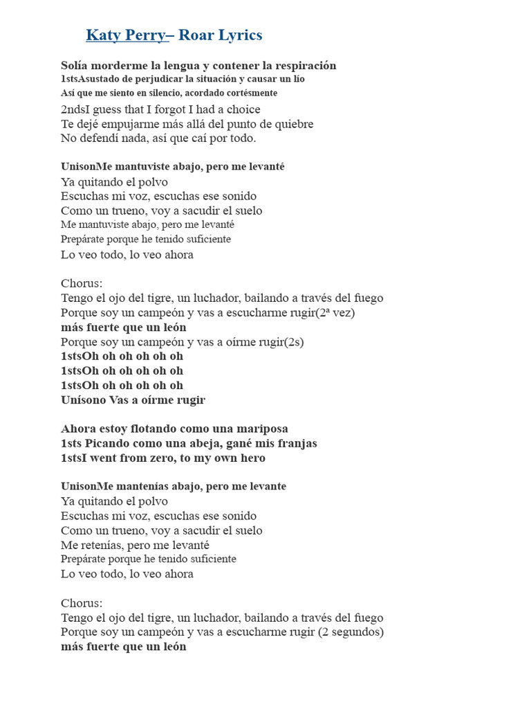 Letra de 