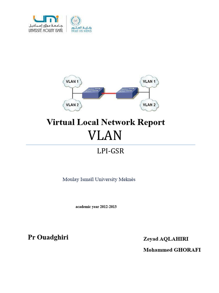 VLAN Report PDF | PDF | Computer Network | Network Switch