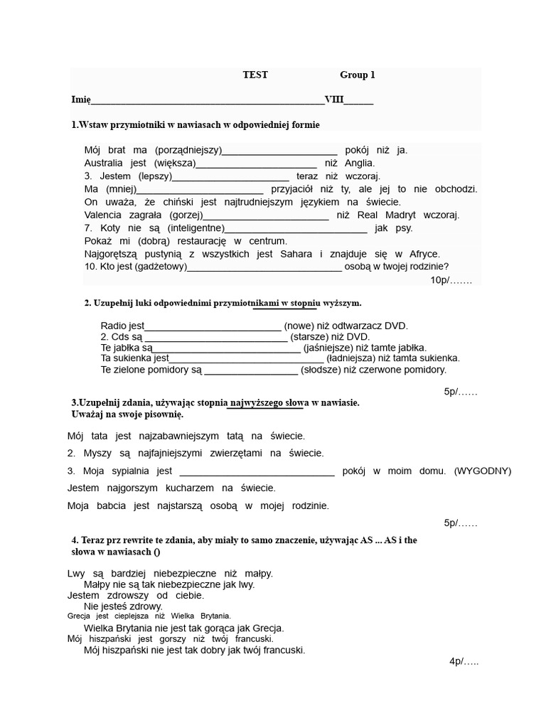 Test Moduł 2 | PDF