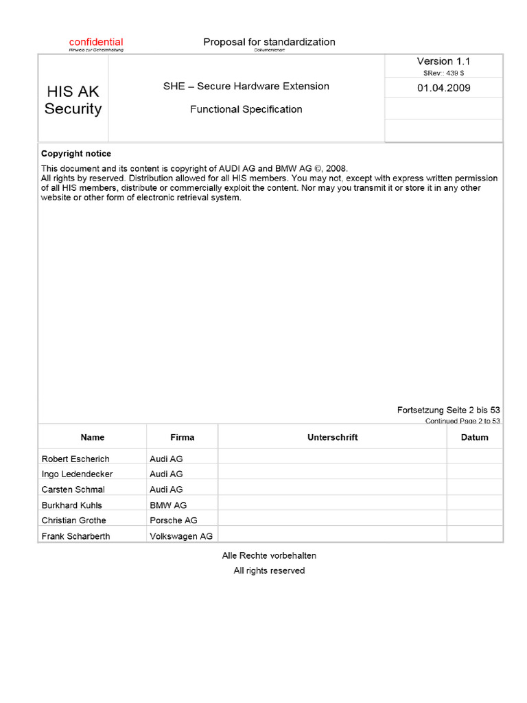 2009-04-01 SHE Functional Specification v1.1 (Rev439) | PDF