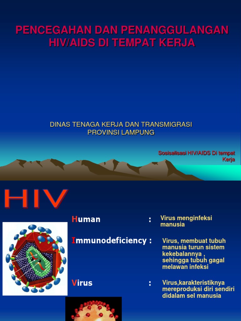 Pencegahan Hiv Aids Di Tempat Kerja