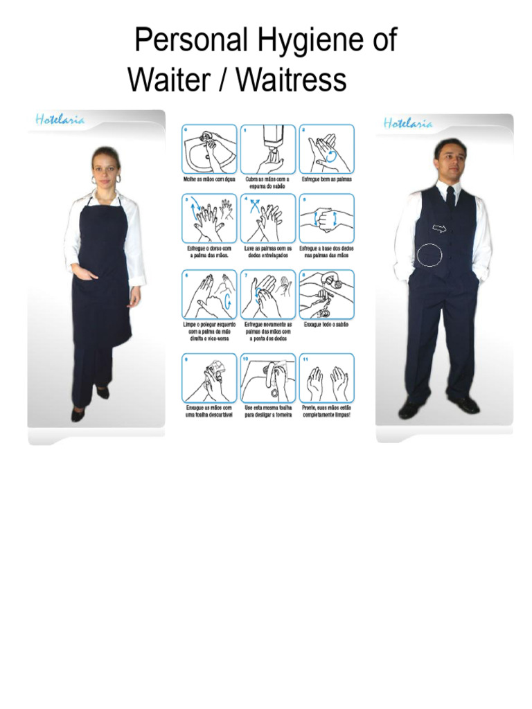 Personal Hygiene of The Waiter and Waitress | PDF
