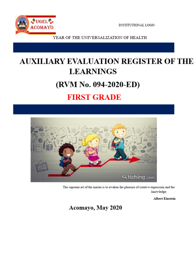1 Register Auxiliary First Grade1 - 094 | PDF | Virtual Reality ...