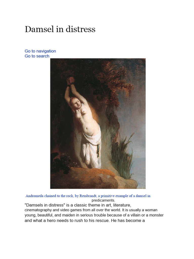Damsel in Distress | PDF