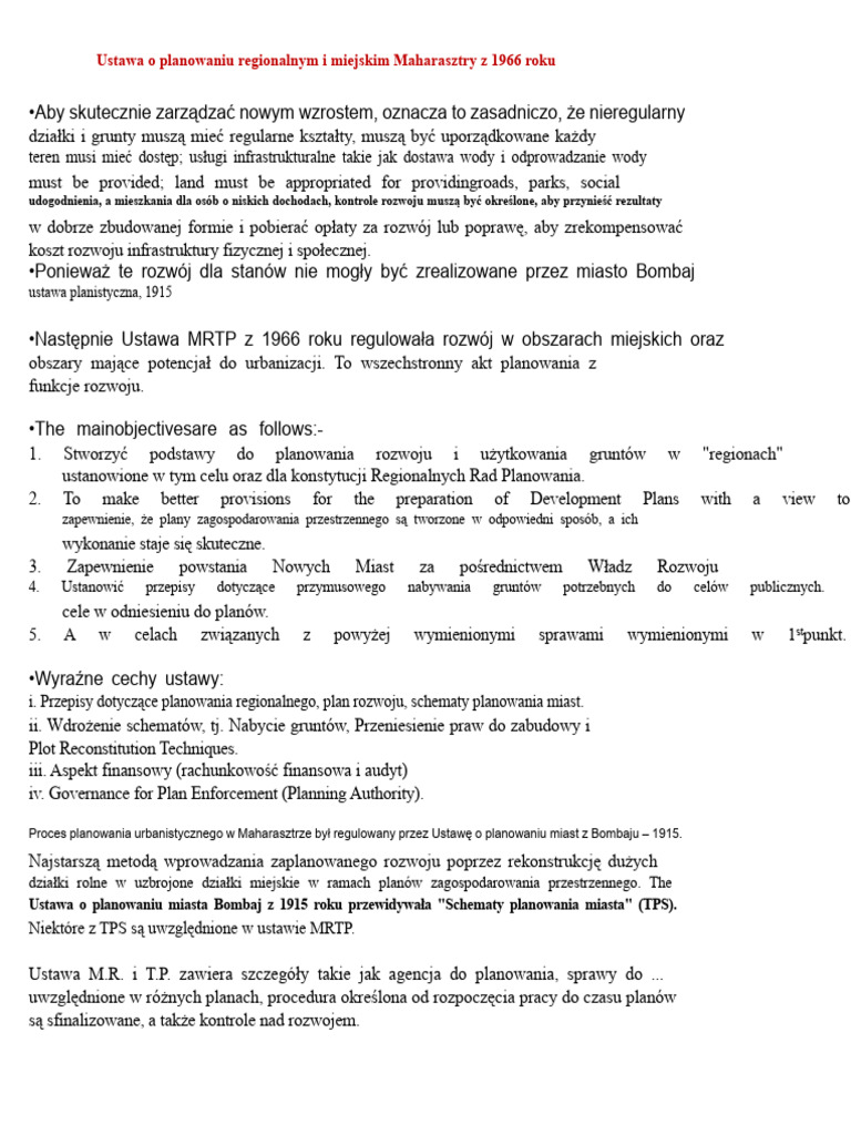 Raport Ustawy MRTP | PDF