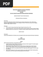 Download PP RI No42 tahun 2010 ttg HAK-HAK ANGGOTA KEPOLISIAN NEGARA REPUBLIK INDONESIA by Siwas Polres Ciamis SN95243756 doc pdf