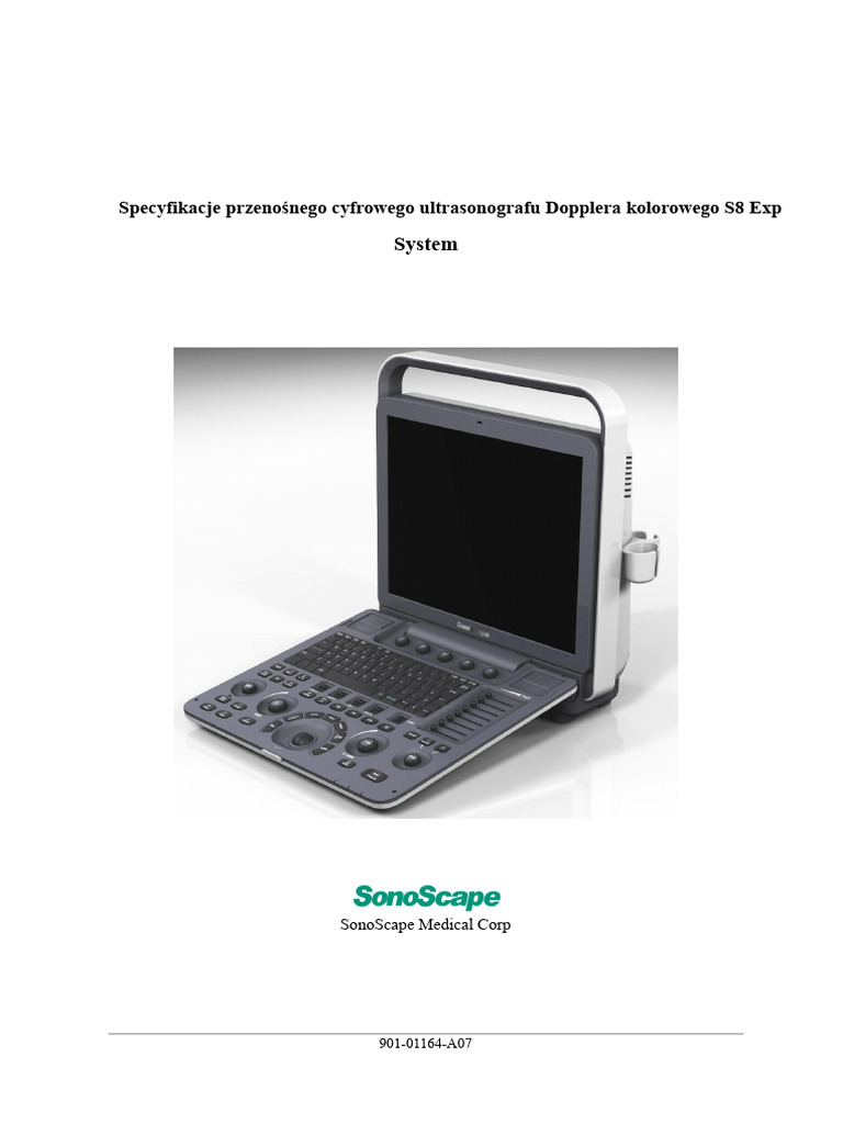 901-01164-A07 S8 Ekspedycyjne Specyfikacje Techniczne | PDF