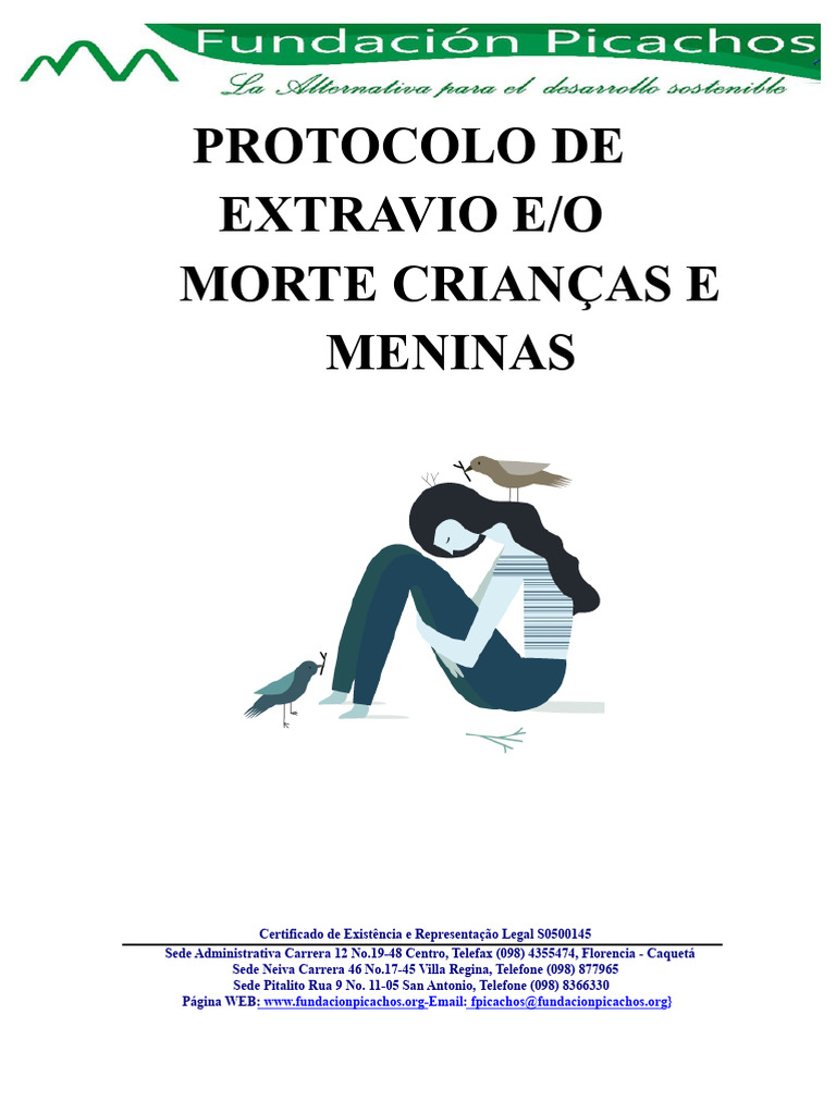 Protocolo para Extravio e Morte de Menores | PDF | Família | Morte