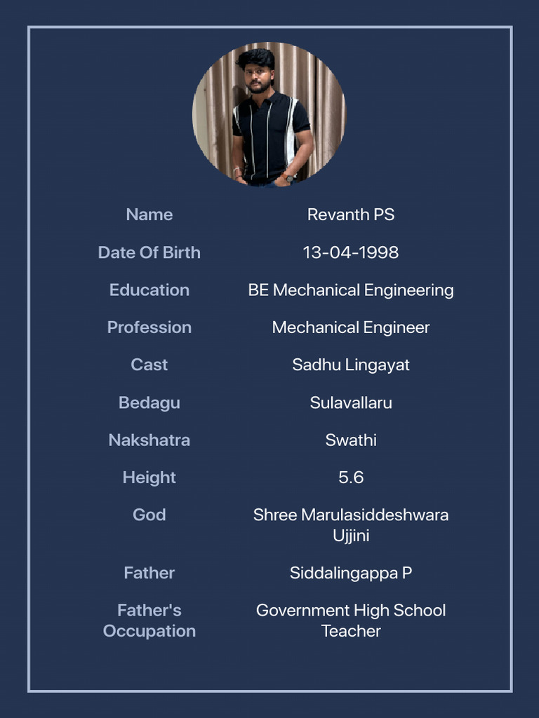 Bio Data | PDF