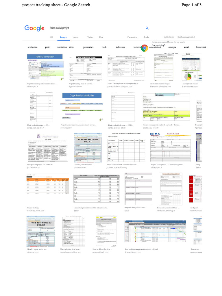 Excel Project Tracking Sheet Template | PDF | Project Management ...