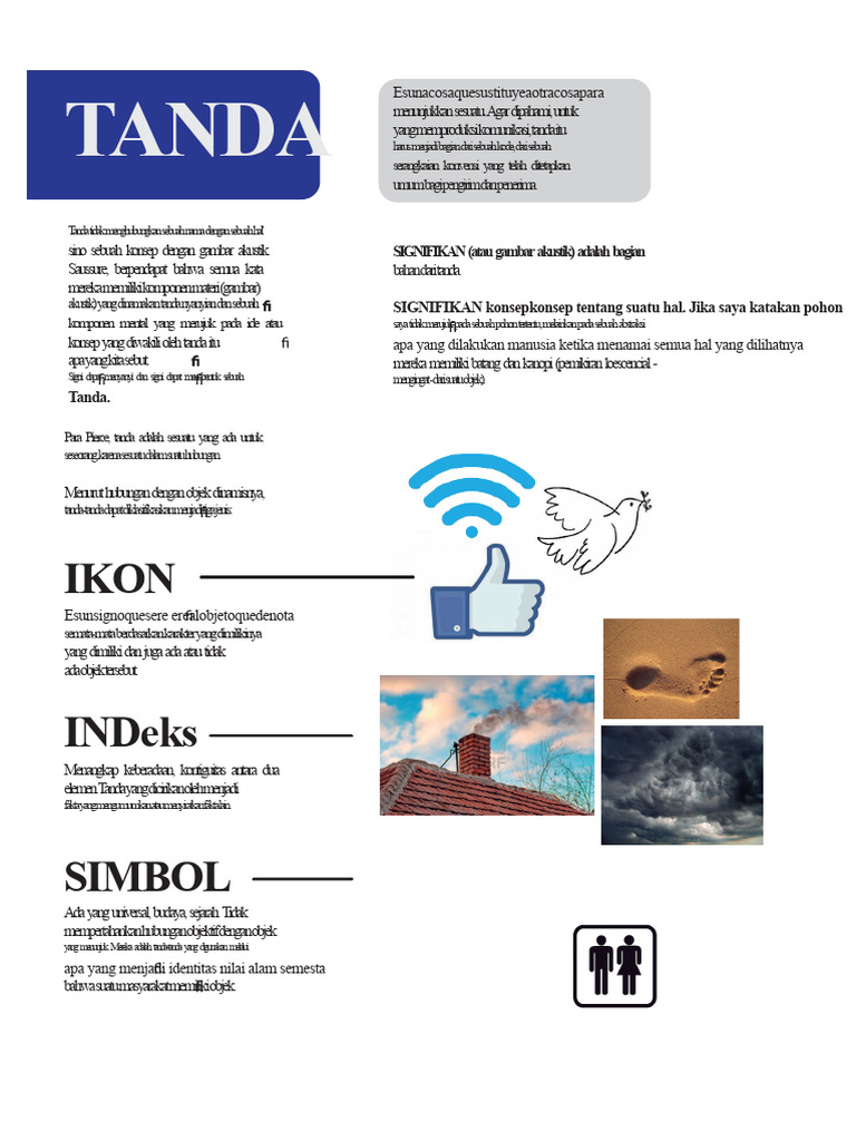 Tanda, Simbol, dan Ideogram dalam Komunikasi | PDF