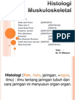 Histologi Kel. 6 Muskuloskeletal