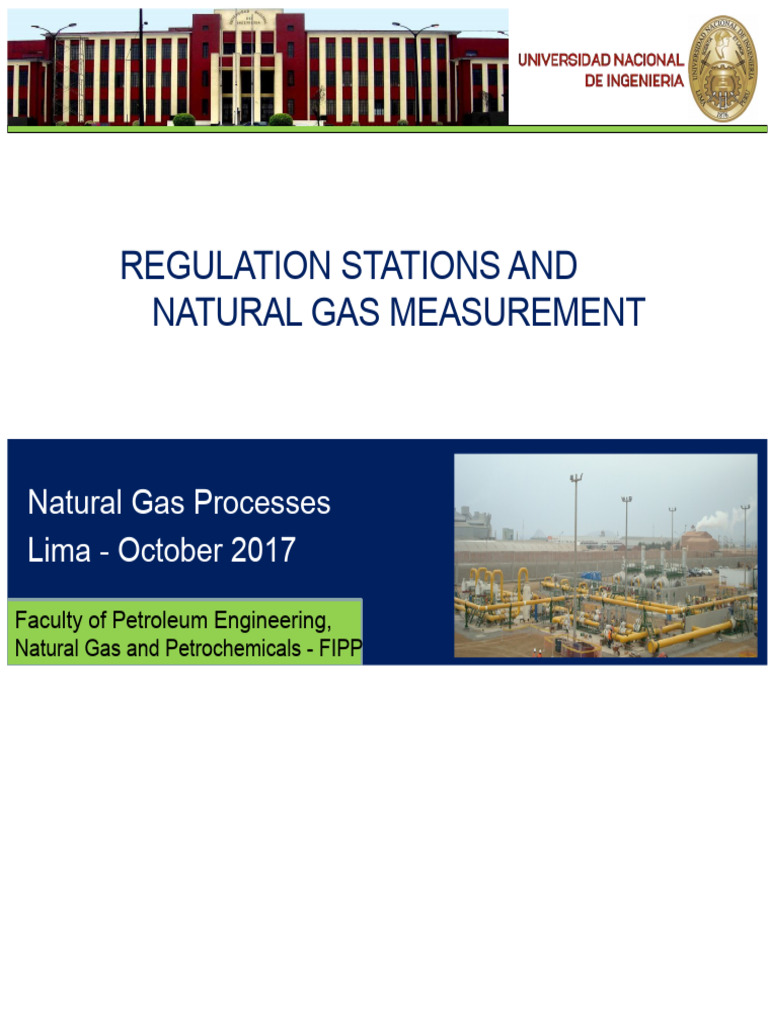 Natural Gas Regulation & Measurement Guide | PDF | Flow Measurement | Gases