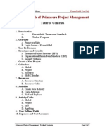 PSE 336 - Sec 00 Table of Contents