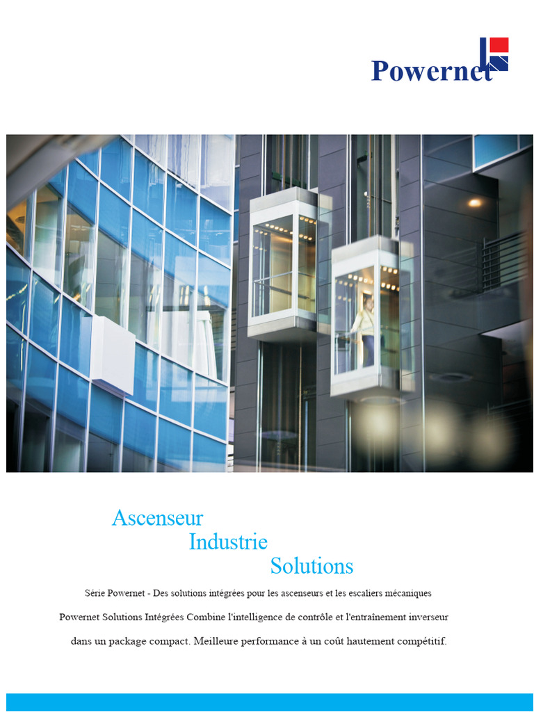 Solutions Intégrées pour Ascenseurs Powernet | PDF | Ascenseur
