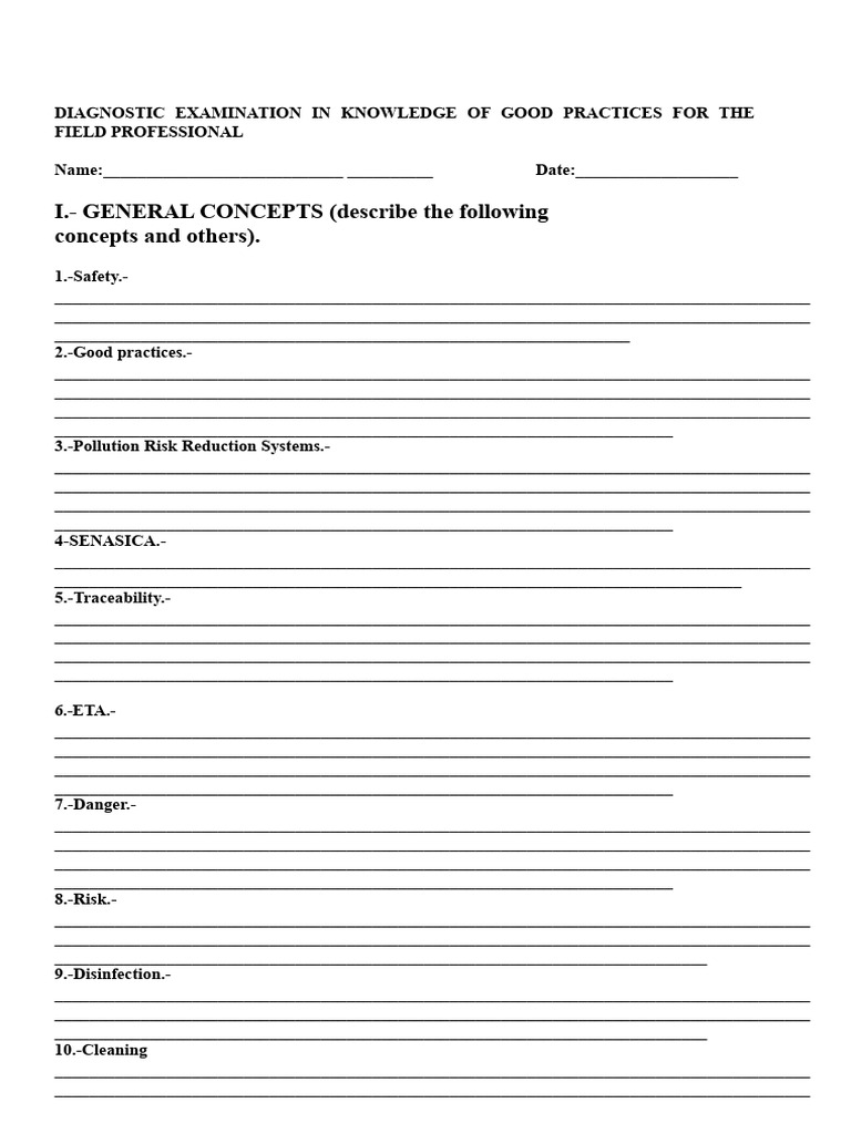 Safety Exam For Professionals Cosaes | PDF | Waste | Parts Per Notation
