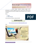 76427891 Membuat Web Dengan Photoshop CS 5 Dan Macro Media Dream Weaver