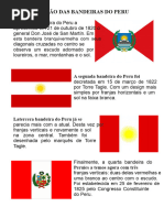 Significado da Bandeira do Peru | PDF | Bandeira | Peru