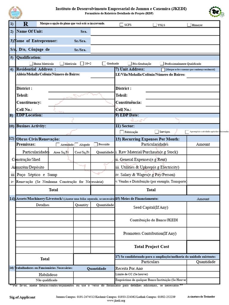 Formulário DPR | PDF | Setor privado