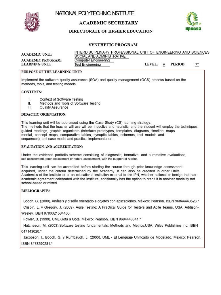 Software Quality Assurance in Testing | PDF | Educational Assessment ...