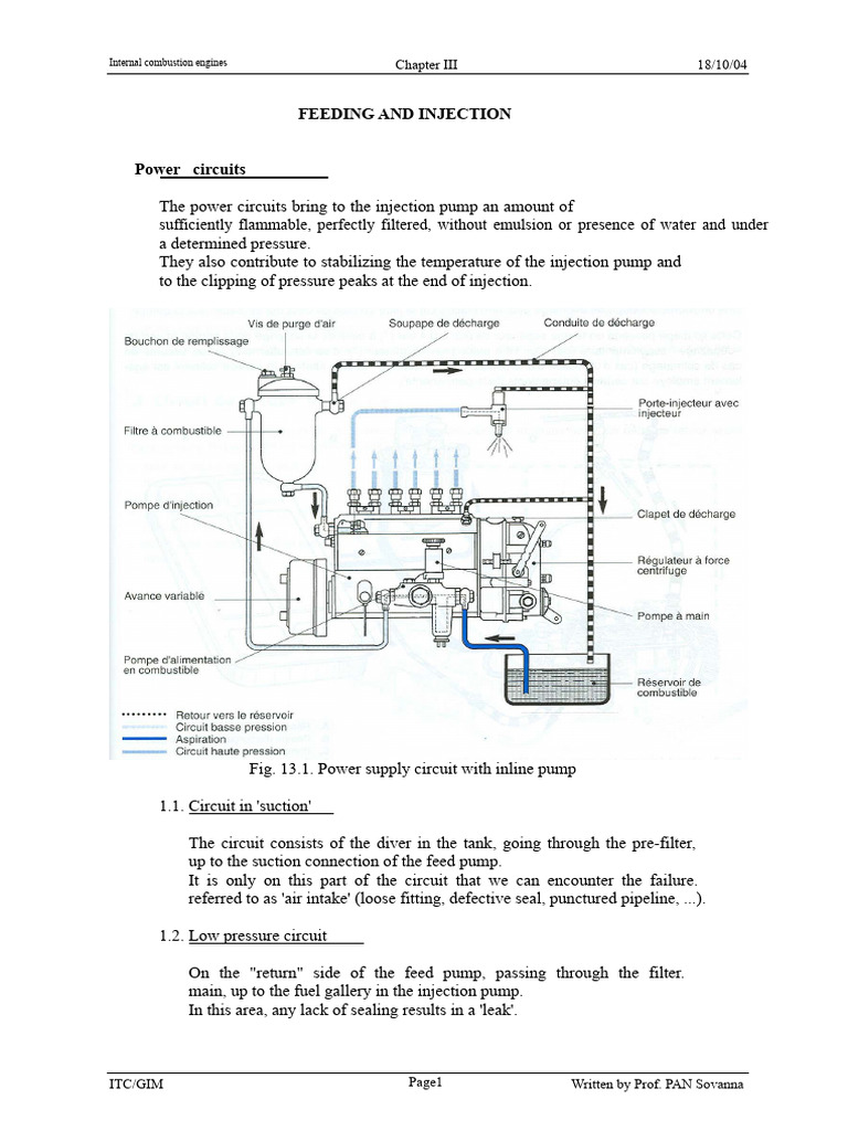Feeding and Injection | PDF | Fuel Injection | Pump
