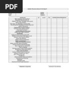 Manlift Daily Inspection Checklist | PDF
