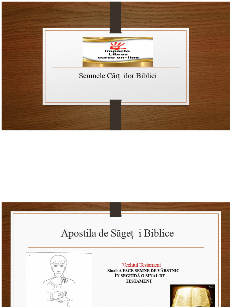 Apost. Semne Biblice | PDF