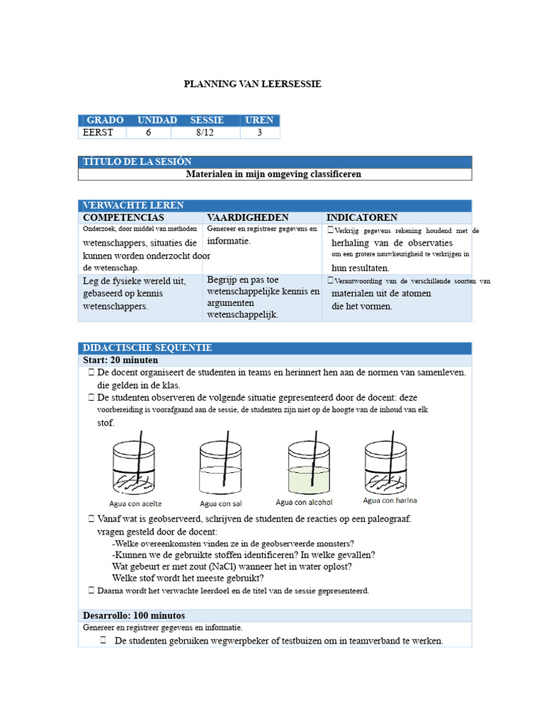 Sessie - Classificatie Van Mengsels | PDF