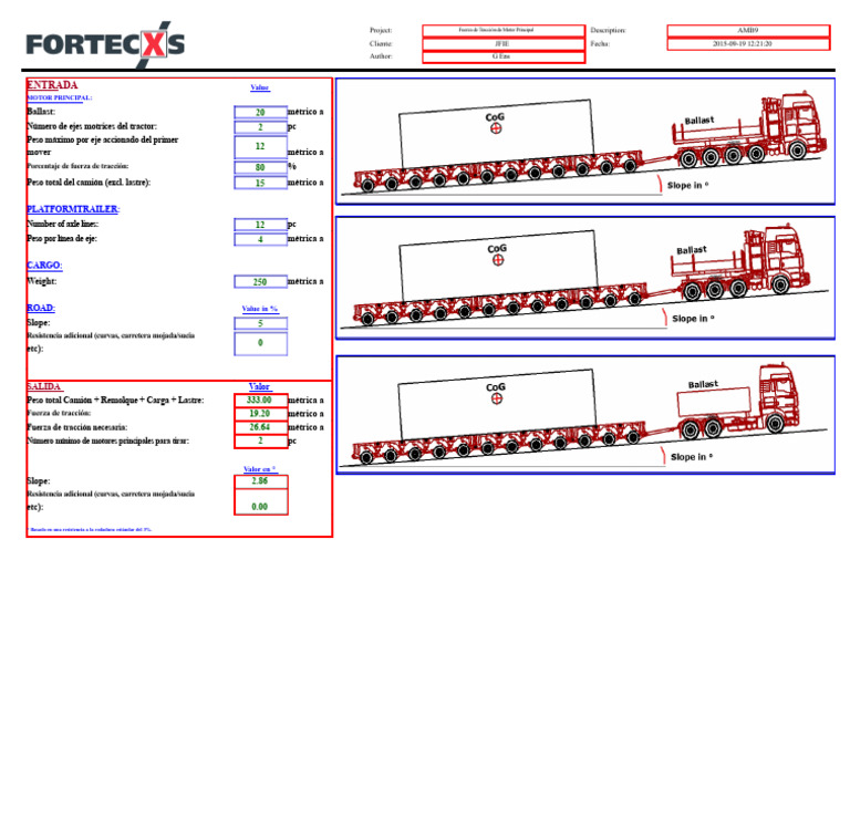 Tractor de Fuerza de Tracción | PDF