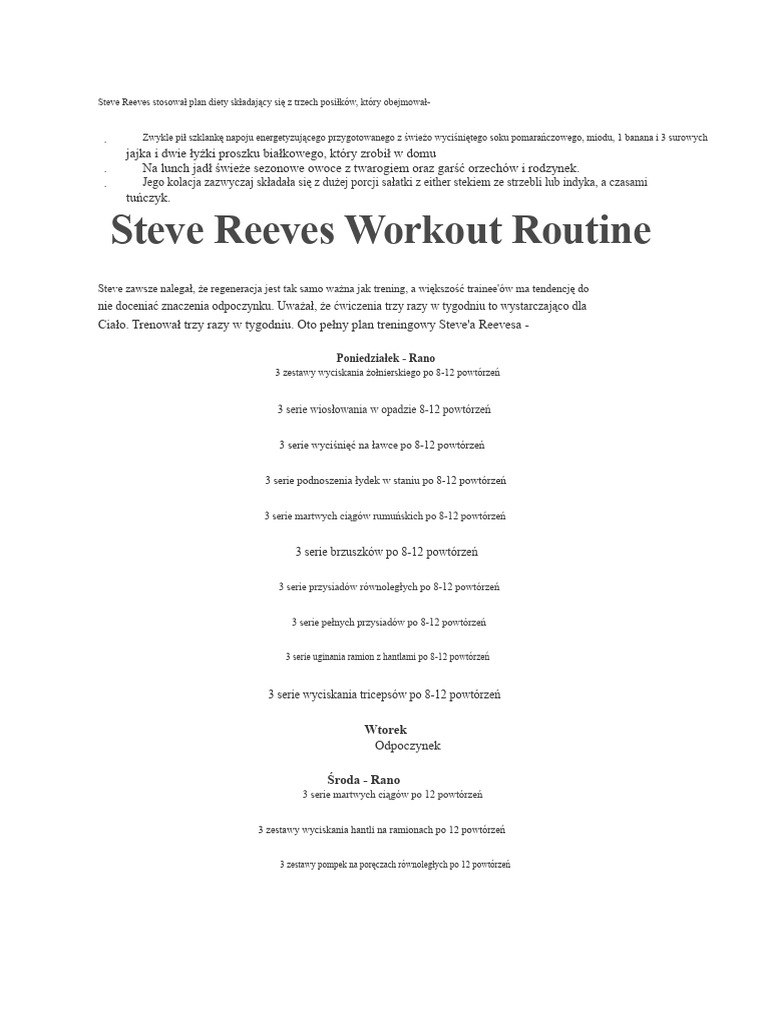 Steve Reeves | PDF