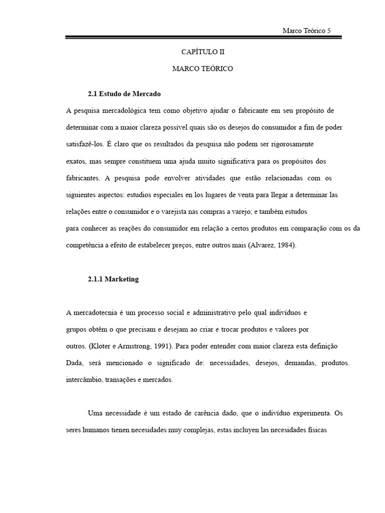 Estudo de Mercado e Marketing Essencial | PDF | Marketing | Mercado ...