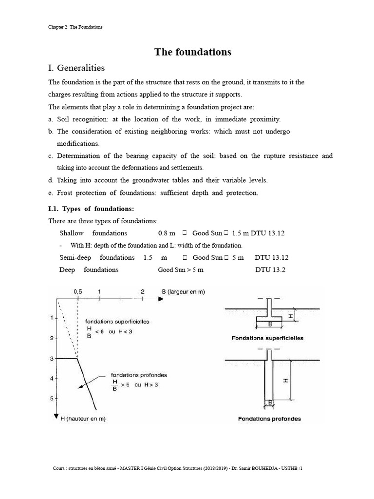 The Foundations | PDF | Foundation (Engineering) | Concrete