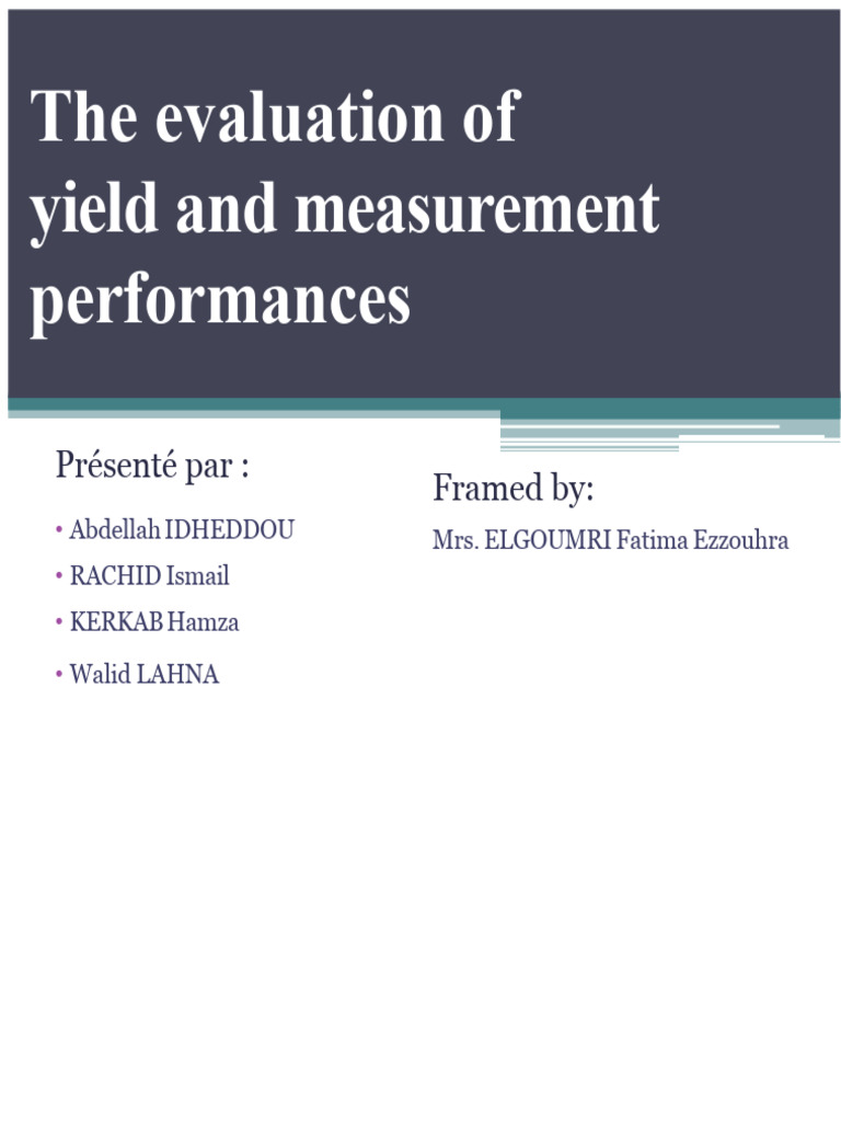 Performance Evaluation Methods Explained | PDF | Performance Appraisal ...