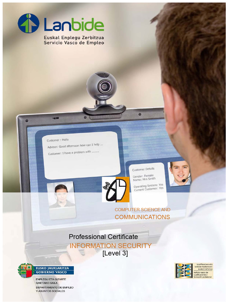 Information Security Professional Certificate | PDF | Computer Security ...