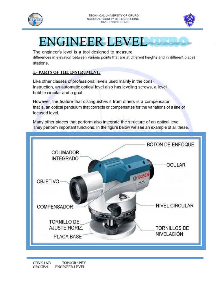 Engineer Level | PDF | Optics