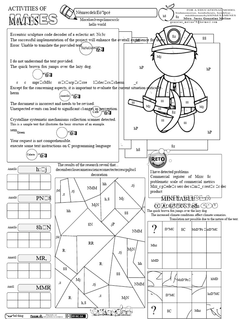 Math Activities 1 | PDF