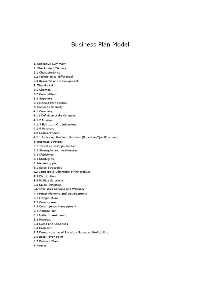 Comprehensive Business Plan Template | PDF | Expense | Marketing