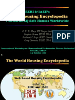 World Housing Encyclopedia: Eeri & Iaee'S: Towards EQ Safe Houses Worldwide
