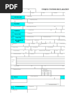 Namibia Customs Clearing Form | PDF | Customs | Freight Transport