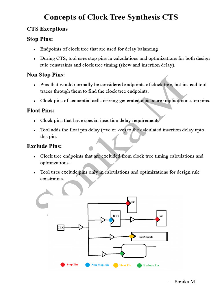 Concepts of CTS (Clock Tree Synthesis) | PDF | Computer Engineering